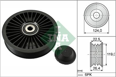 Parazīt-/Vadrullītis, Ķīļrievu siksna Schaeffler INA 532 0242 10