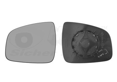 Spoguļstikls, Ārējais atpakaļskata spogulis VAN WEZEL 1507837