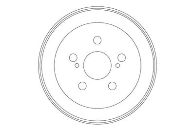Тормозной барабан TRW DB4550