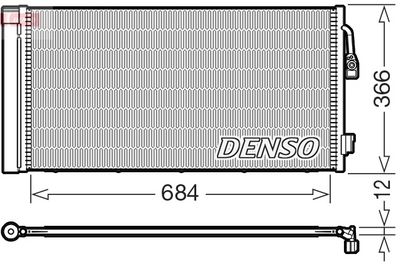 Kondensators, Gaisa kond. sistēma DENSO DCN05114