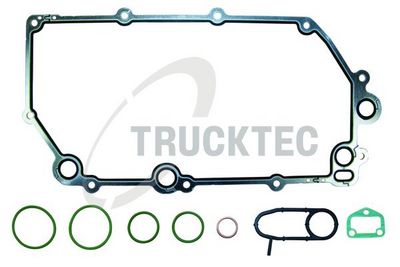 Blīvju komplekts, Eļļas radiators TRUCKTEC AUTOMOTIVE 04.18.029