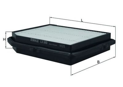 Воздушный фильтр KNECHT LX 849