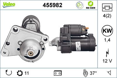 Starteris VALEO 455982