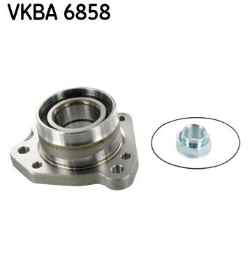 Riteņa rumbas gultņa komplekts SKF VKBA 6858