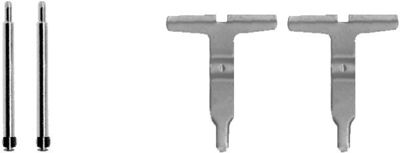 Комплектующие, колодки дискового тормоза TEXTAR 82058800