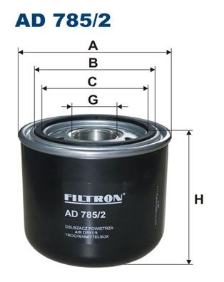 FILTRON AD7852 Gaisa sausinātāja patrona, Gaisa