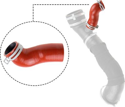 Pūtes sistēmas gaisa caurule GATES 09-0651