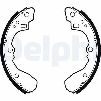 Bremžu loku komplekts DELPHI LS1326