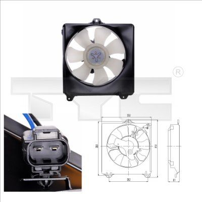 Ventilators, Motora dzesēšanas sistēma TYC 836-0007
