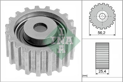 Parazīt-/Vadrullītis, Zobsiksna Schaeffler INA 532 0018 10