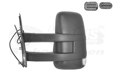 Ārējais atpakaļskata spogulis VAN WEZEL 2815817