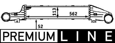 Интеркулер MAHLE CI 53 000P