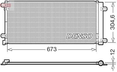 Kondensators, Gaisa kond. sistēma DENSO DCN40037