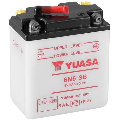 Startera akumulatoru baterija YUASA 6N6-3B