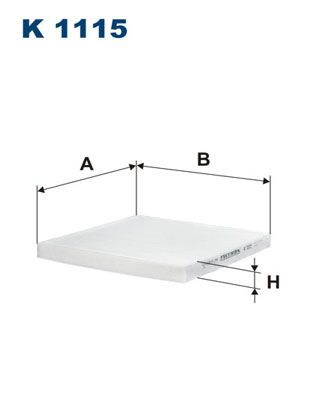 Filtrs, Salona telpas gaiss FILTRON K 1115