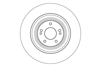 Тормозной диск TRW DF4607S