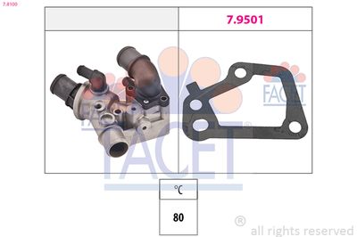 Termostats, Dzesēšanas šķidrums FACET 7.8100