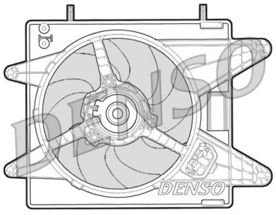 Ventilators, Motora dzesēšanas sistēma DENSO DER09001