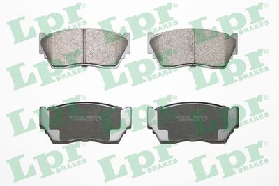 Комплект тормозных колодок, дисковый тормоз LPR 05P934