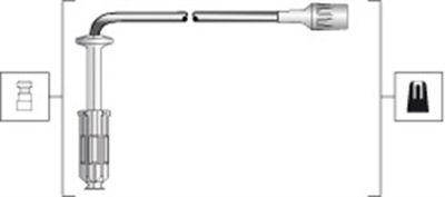 Augstsprieguma vadu komplekts MAGNETI MARELLI 941318111284