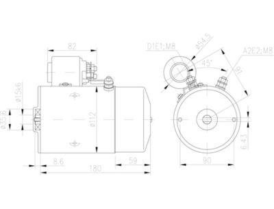 Elektromotors MAHLE MM 41