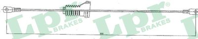 Тросик, cтояночный тормоз LPR C0912B