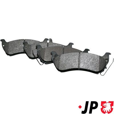 Комплект тормозных колодок, дисковый тормоз JP GROUP 1363701110