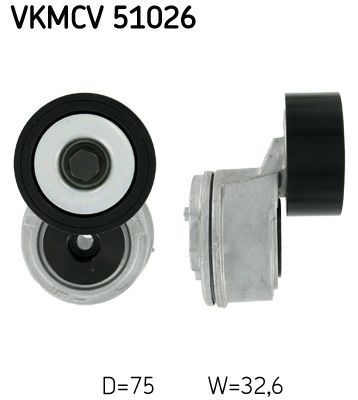 Siksnas spriegotājs, Ķīļsiksna SKF VKMCV 51026