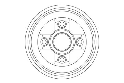 Тормозной барабан TRW DB4477