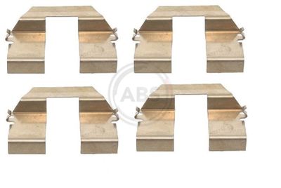 Комплектующие, колодки дискового тормоза A.B.S. 1232Q