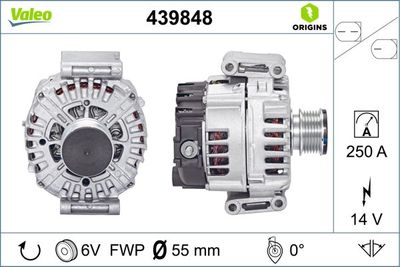 Ģenerators VALEO 439848