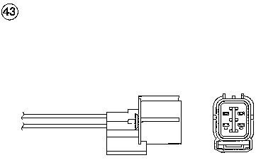 Lambda zonde NTK 92036