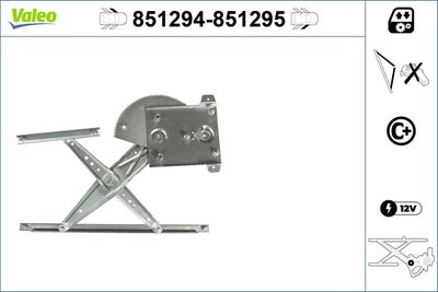 Стеклоподъемник VALEO 851294