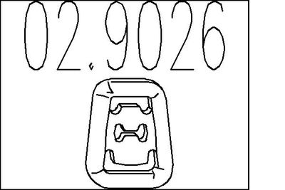 Буфер, глушитель MTS 02.9026