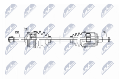 Приводной вал NTY NPW-HY-635