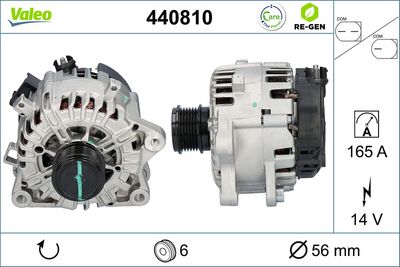 Генератор VALEO 440810