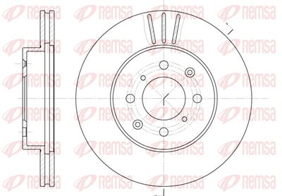 Тормозной диск REMSA 6226.10