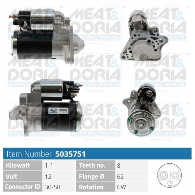 Стартер MEAT & DORIA 5035751