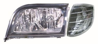 zestaw reflektorów MB HEAD & CORNER LAMP.ASSY..ECE.BLK  FIT FOR: M-BZ.S-CLAS..' ABAKUS 440-1154FXLDEM2