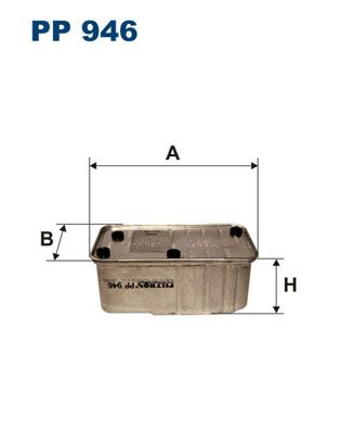 Degvielas filtrs FILTRON PP 946