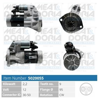 Starteris MEAT & DORIA 5020055