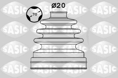Комплект пыльника, приводной вал SASIC 1906092