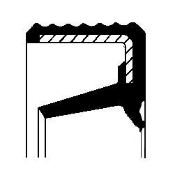 Уплотняющее кольцо, механическая коробка передач CORTECO 01033405B