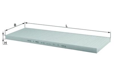 Фильтр, воздух во внутренном пространстве MAHLE LA 123