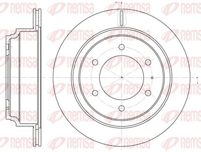 Тормозной диск REMSA 6515.10