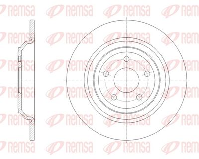 Тормозной диск REMSA 62095.00