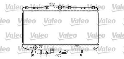 Radiators, Motora dzesēšanas sistēma VALEO 734839