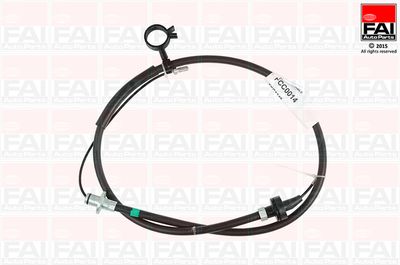 Трос, управление сцеплением FAI AutoParts FCC0014