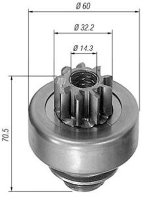 Zobrats, Starteris MAGNETI MARELLI 940113020157