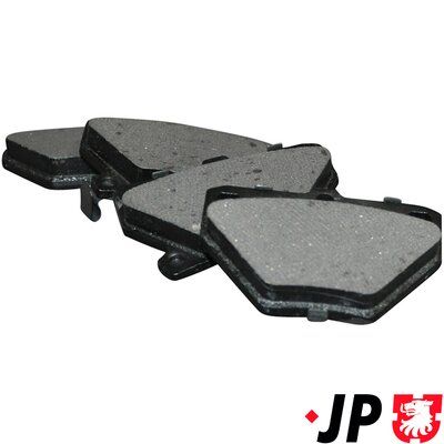 Комплект тормозных колодок, дисковый тормоз JP GROUP 4863701110